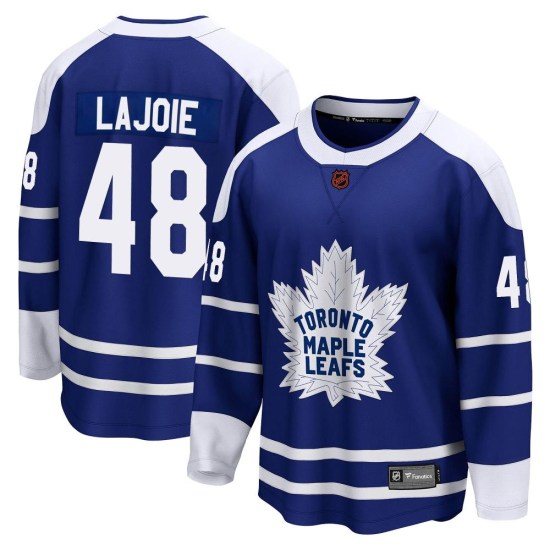 Maxime Lajoie Toronto Maple Leafs Youth Breakaway Special Edition 2.0 Fanatics Branded Jersey - Royal