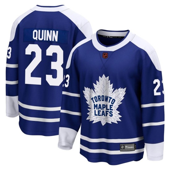 Pat Quinn Toronto Maple Leafs Youth Breakaway Special Edition 2.0 Fanatics Branded Jersey - Royal