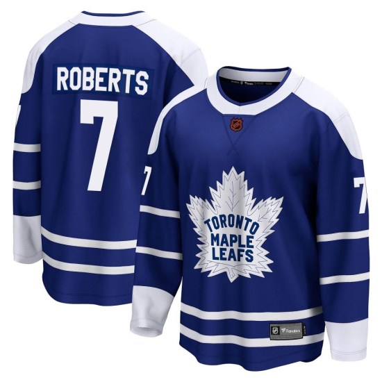 Gary Roberts Toronto Maple Leafs Youth Breakaway Special Edition 2.0 Fanatics Branded Jersey - Royal