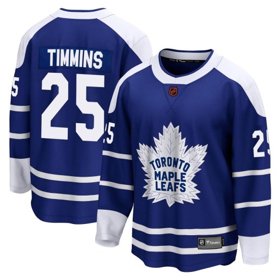 Conor Timmins Toronto Maple Leafs Youth Breakaway Special Edition 2.0 Fanatics Branded Jersey - Royal