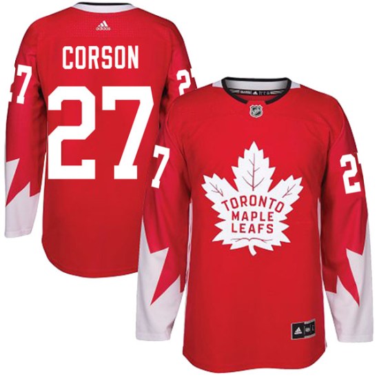 Shayne Corson Toronto Maple Leafs Authentic Alternate Adidas Jersey - Red