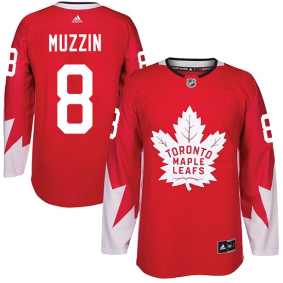 Jake Muzzin Toronto Maple Leafs Authentic Alternate Adidas Jersey - Red