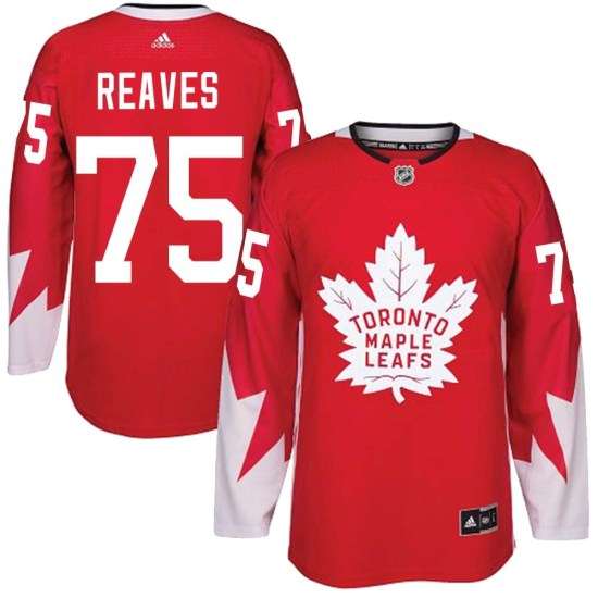 Ryan Reaves Toronto Maple Leafs Authentic Alternate Adidas Jersey - Red