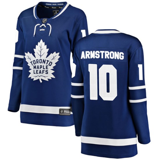 George Armstrong Toronto Maple Leafs Women's Breakaway Home Fanatics Branded Jersey - Blue