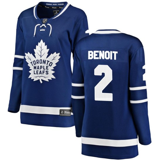 Simon Benoit Toronto Maple Leafs Women's Breakaway Home Fanatics Branded Jersey - Blue