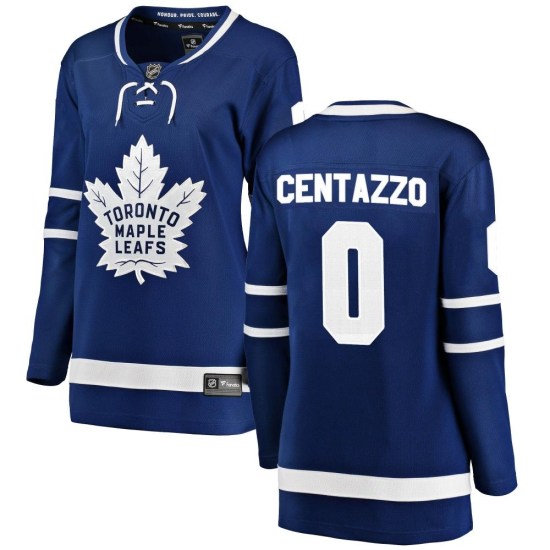 Orrin Centazzo Toronto Maple Leafs Women's Breakaway Home Fanatics Branded Jersey - Blue