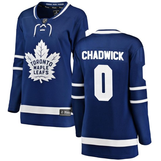 Noah Chadwick Toronto Maple Leafs Women's Breakaway Home Fanatics Branded Jersey - Blue