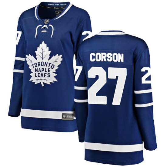 Shayne Corson Toronto Maple Leafs Women's Breakaway Home Fanatics Branded Jersey - Blue