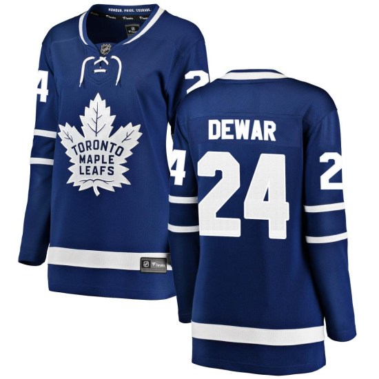 Connor Dewar Toronto Maple Leafs Women's Breakaway Home Fanatics Branded Jersey - Blue