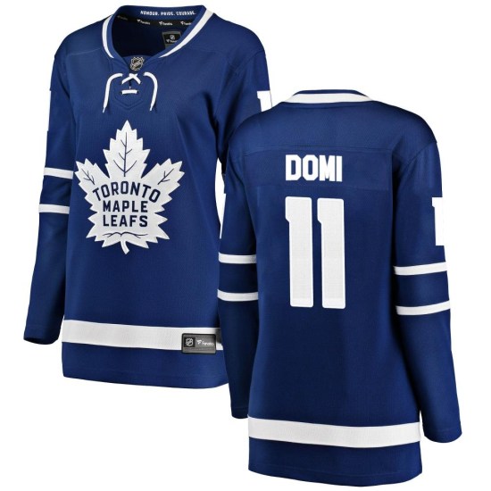 Max Domi Toronto Maple Leafs Women's Breakaway Home Fanatics Branded Jersey - Blue