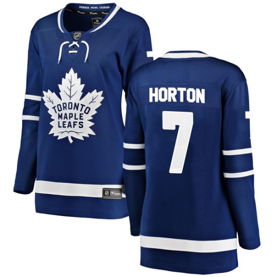 Tim Horton Toronto Maple Leafs Women's Breakaway Home Fanatics Branded Jersey - Blue