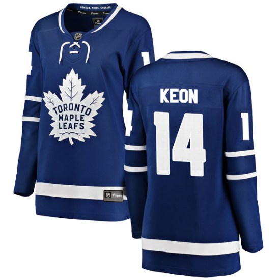 Dave Keon Toronto Maple Leafs Women's Breakaway Home Fanatics Branded Jersey - Blue