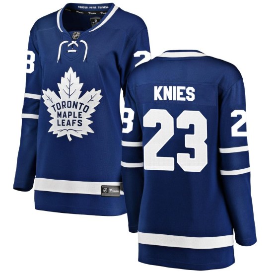 Matthew Knies Toronto Maple Leafs Women's Breakaway Home Fanatics Branded Jersey - Blue