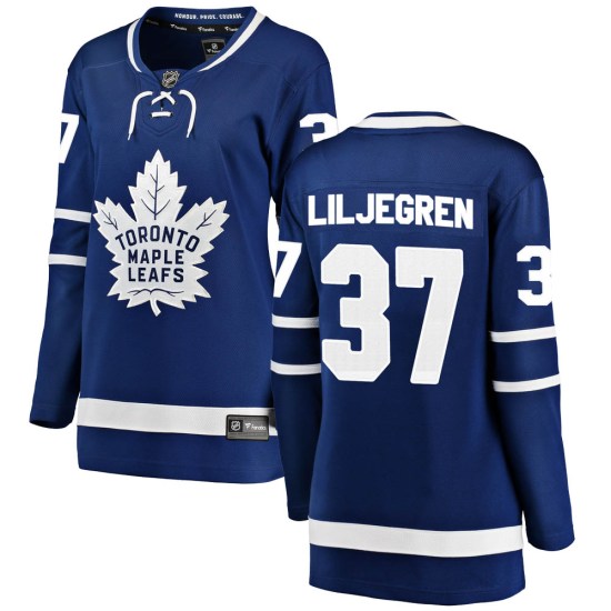 Timothy Liljegren Toronto Maple Leafs Women's Breakaway Home Fanatics Branded Jersey - Blue