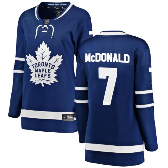 Lanny McDonald Toronto Maple Leafs Women's Breakaway Home Fanatics Branded Jersey - Blue