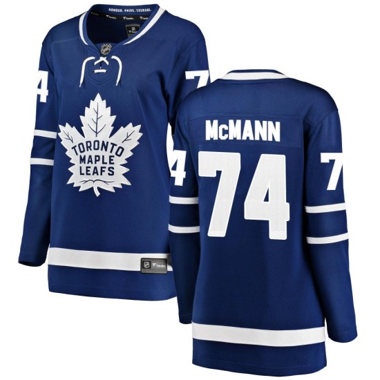 Bobby McMann Toronto Maple Leafs Women's Breakaway Home Fanatics Branded Jersey - Blue