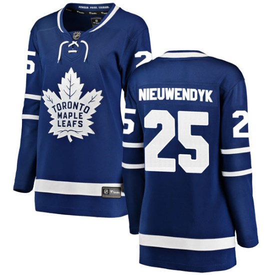 Joe Nieuwendyk Toronto Maple Leafs Women's Breakaway Home Fanatics Branded Jersey - Blue
