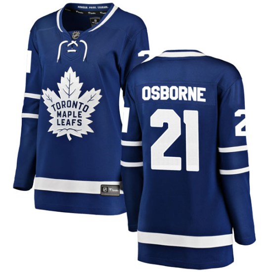Mark Osborne Toronto Maple Leafs Women's Breakaway Home Fanatics Branded Jersey - Blue