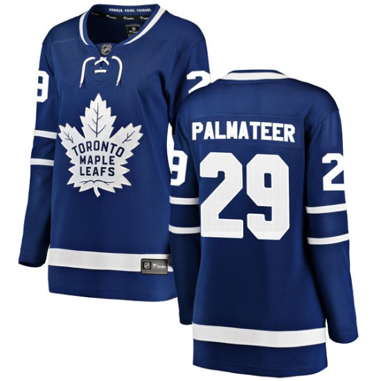 Mike Palmateer Toronto Maple Leafs Women's Breakaway Home Fanatics Branded Jersey - Blue