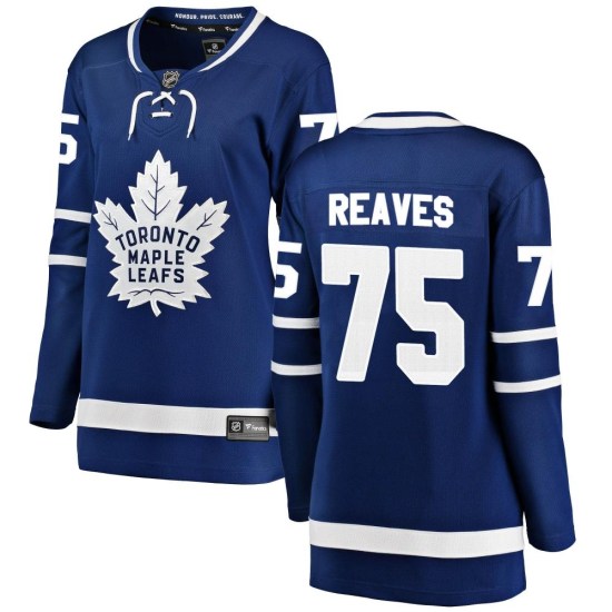 Ryan Reaves Toronto Maple Leafs Women's Breakaway Home Fanatics Branded Jersey - Blue