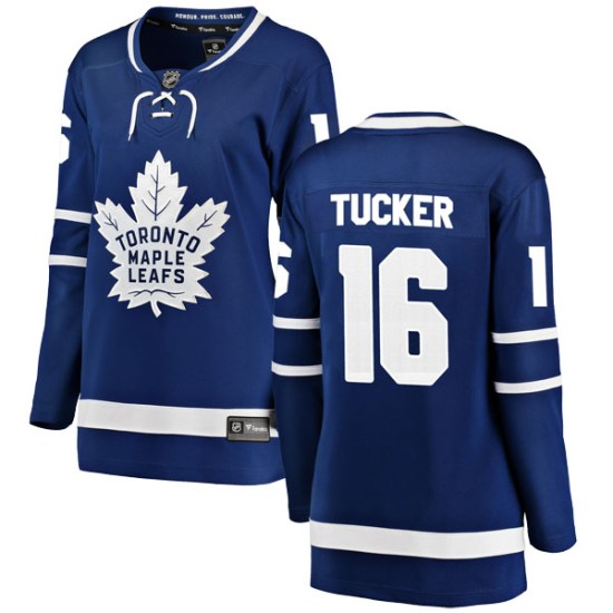 Darcy Tucker Toronto Maple Leafs Women's Breakaway Home Fanatics Branded Jersey - Blue