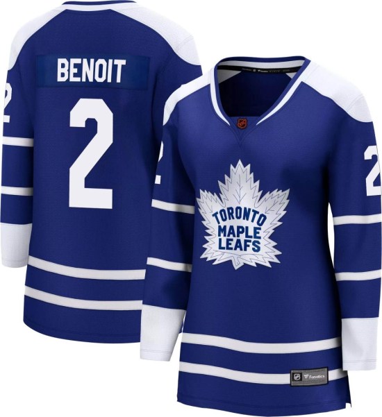 Simon Benoit Toronto Maple Leafs Women's Breakaway Special Edition 2.0 Fanatics Branded Jersey - Royal