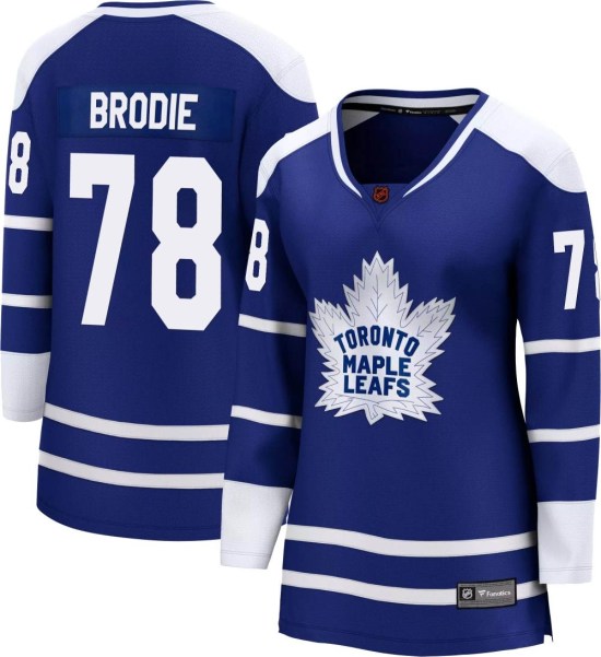 TJ Brodie Toronto Maple Leafs Women's Breakaway Special Edition 2.0 Fanatics Branded Jersey - Royal