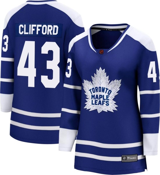Kyle Clifford Toronto Maple Leafs Women's Breakaway Special Edition 2.0 Fanatics Branded Jersey - Royal