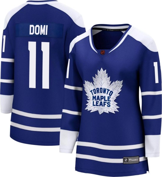 Max Domi Toronto Maple Leafs Women's Breakaway Special Edition 2.0 Fanatics Branded Jersey - Royal