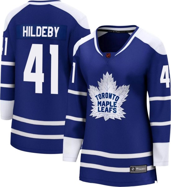Dennis Hildeby Toronto Maple Leafs Women's Breakaway Special Edition 2.0 Fanatics Branded Jersey - Royal