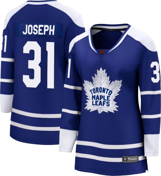 Curtis Joseph Toronto Maple Leafs Women's Breakaway Special Edition 2.0 Fanatics Branded Jersey - Royal