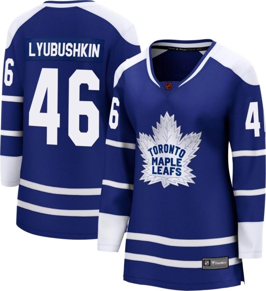 Ilya Lyubushkin Toronto Maple Leafs Women's Breakaway Special Edition 2.0 Fanatics Branded Jersey - Royal
