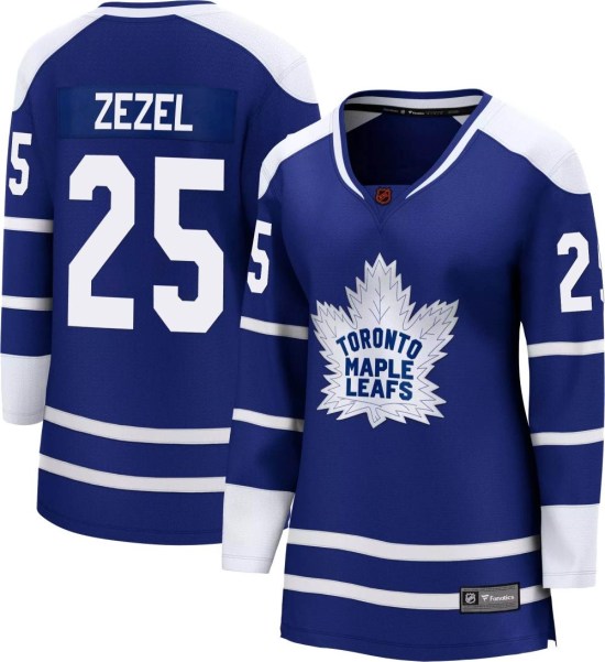 Peter Zezel Toronto Maple Leafs Women's Breakaway Special Edition 2.0 Fanatics Branded Jersey - Royal