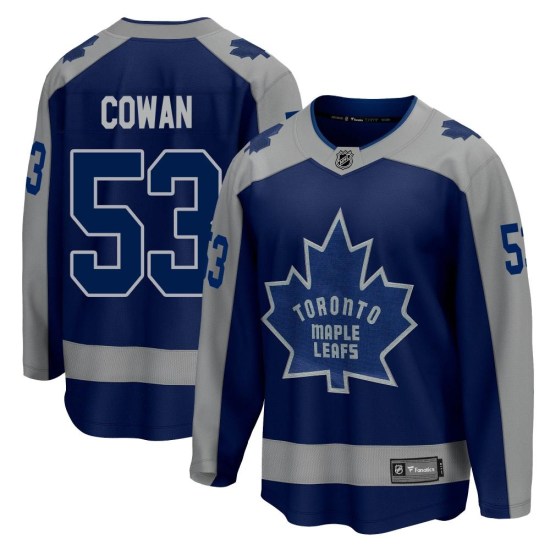 Easton Cowan Toronto Maple Leafs Breakaway 2020/21 Special Edition Fanatics Branded Jersey - Royal