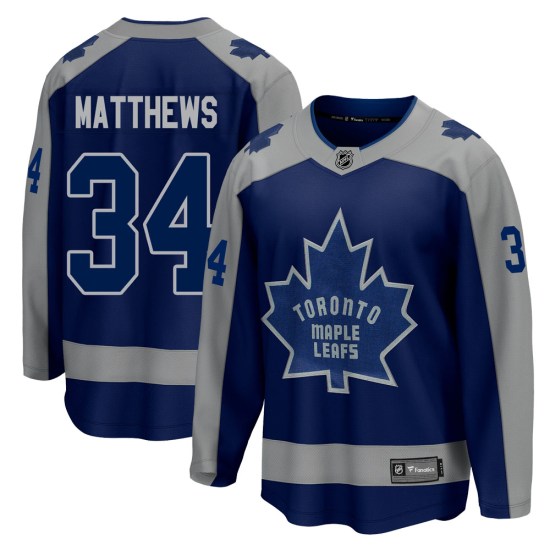 Auston Matthews Toronto Maple Leafs Breakaway 2020/21 Special Edition Fanatics Branded Jersey - Royal