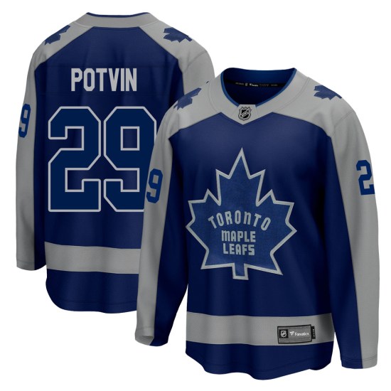 Felix Potvin Toronto Maple Leafs Breakaway 2020/21 Special Edition Fanatics Branded Jersey - Royal