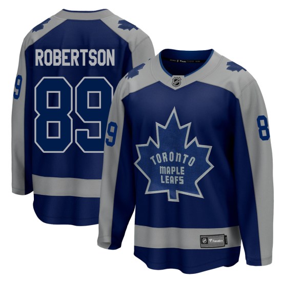 Nicholas Robertson Toronto Maple Leafs Breakaway 2020/21 Special Edition Fanatics Branded Jersey - Royal