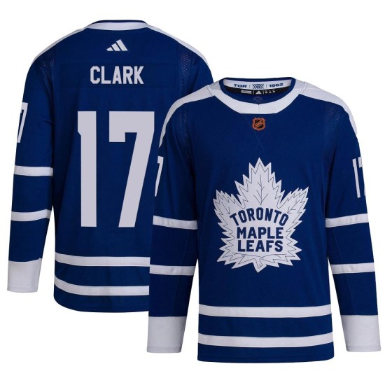 Wendel Clark Toronto Maple Leafs Youth Authentic Reverse Retro 2.0 Adidas Jersey - Royal
