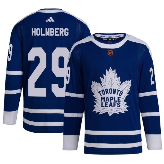 Pontus Holmberg Toronto Maple Leafs Youth Authentic Reverse Retro 2.0 Adidas Jersey - Royal