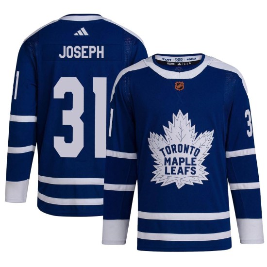 Curtis Joseph Toronto Maple Leafs Youth Authentic Reverse Retro 2.0 Adidas Jersey - Royal