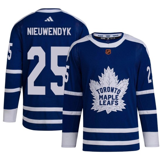 Joe Nieuwendyk Toronto Maple Leafs Youth Authentic Reverse Retro 2.0 Adidas Jersey - Royal