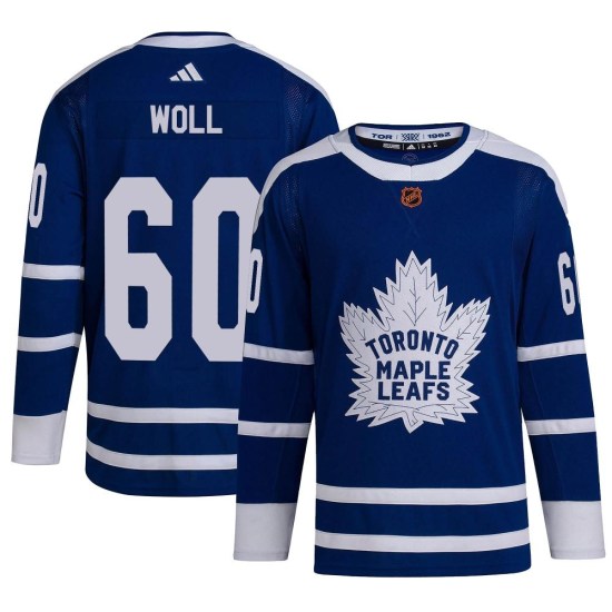 Joseph Woll Toronto Maple Leafs Youth Authentic Reverse Retro 2.0 Adidas Jersey - Royal