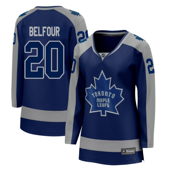 Ed Belfour Toronto Maple Leafs Women's Breakaway 2020/21 Special Edition Fanatics Branded Jersey - Royal