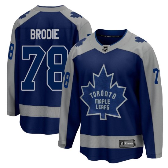 TJ Brodie Toronto Maple Leafs Youth Breakaway 2020/21 Special Edition Fanatics Branded Jersey - Royal