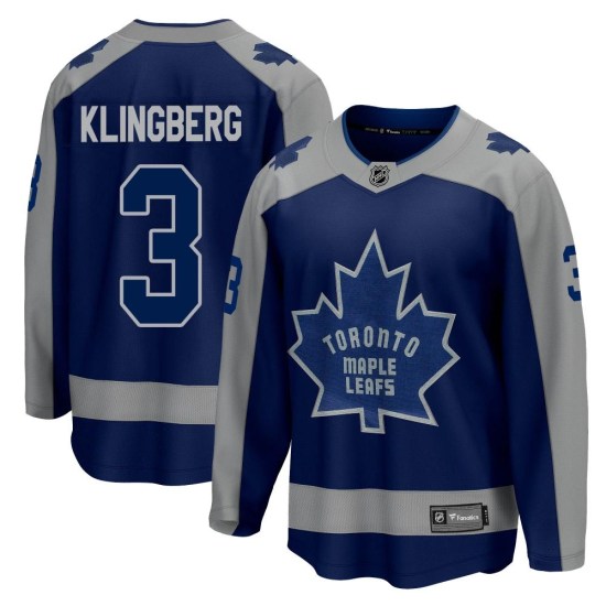 John Klingberg Toronto Maple Leafs Youth Breakaway 2020/21 Special Edition Fanatics Branded Jersey - Royal