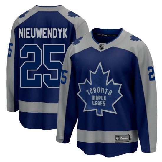 Joe Nieuwendyk Toronto Maple Leafs Youth Breakaway 2020/21 Special Edition Fanatics Branded Jersey - Royal