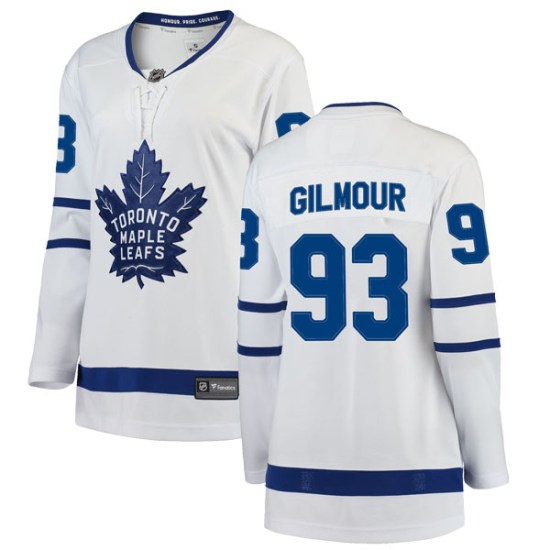 Doug Gilmour Toronto Maple Leafs Women's Breakaway Away Fanatics Branded Jersey - White