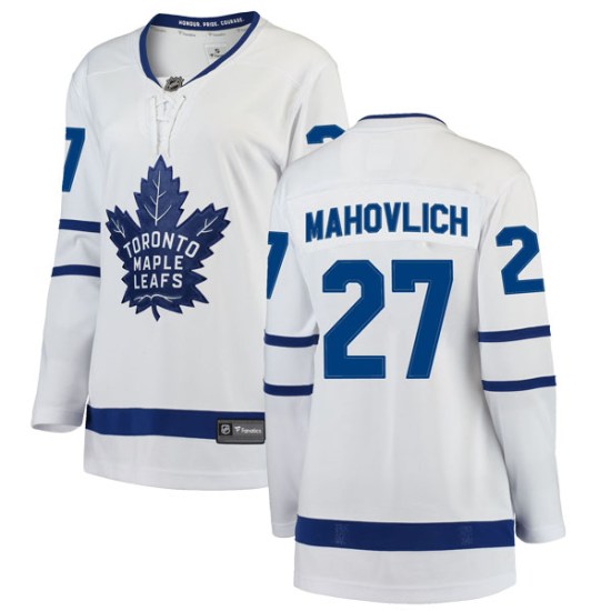 Frank Mahovlich Toronto Maple Leafs Women's Breakaway Away Fanatics Branded Jersey - White