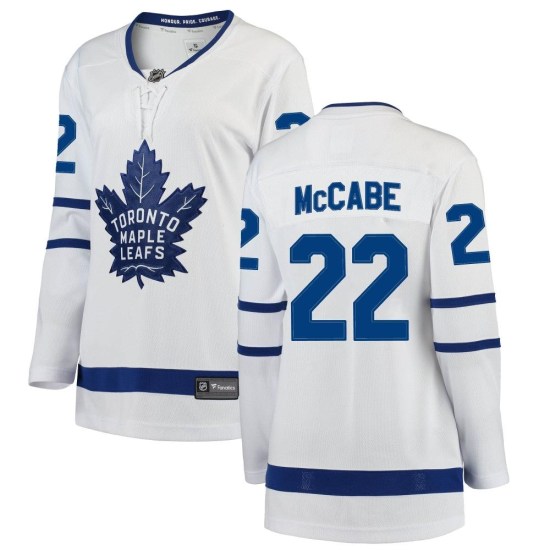 Jake McCabe Toronto Maple Leafs Women's Breakaway Away Fanatics Branded Jersey - White