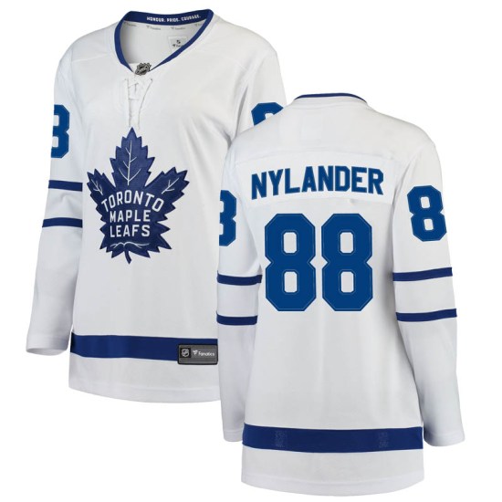 William Nylander Toronto Maple Leafs Women's Breakaway Away Fanatics Branded Jersey - White